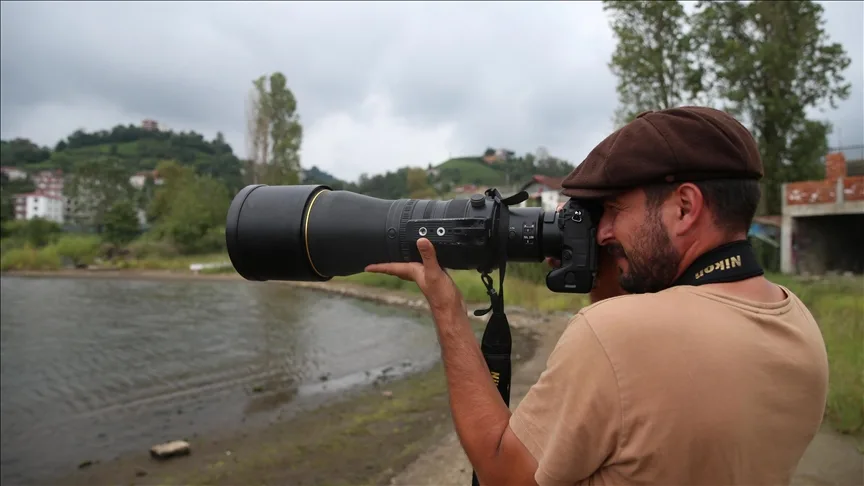 Yaban hayatı fotoğrafçısı Alper Tüydeş, Karadeniz’de 172 kuş türü fotoğrafladı