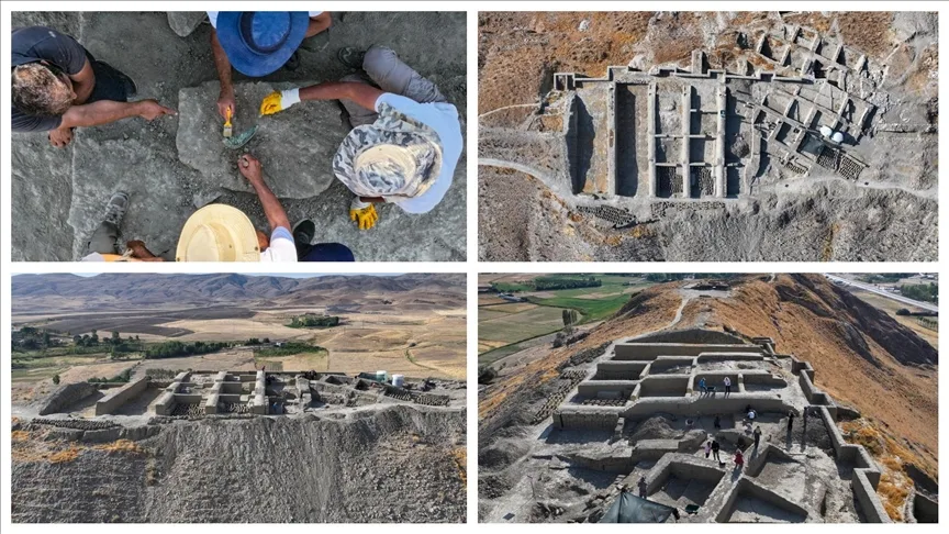 Çavuştepe Kalesi’nde savaşlarda kullanılan sapan taşları bulundu