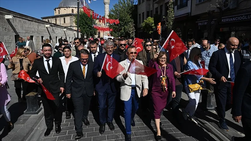 GastroAntep Kültür Yolu Festivali kortej yürüyüşüyle başladı