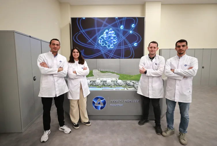 Akkuyu NGS’de 319 Türk mühendis: Hedef Türkiye’yi nükleer enerji yarışına dahil etmek