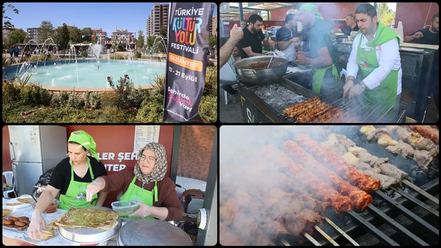 GastroAntep Kültür Yolu Festivali devam ediyor