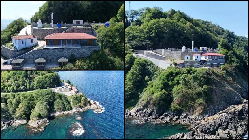 Sakin şehir Perşembe’deki deniz feneri turistlerin yeni uğrak noktası olmaya aday