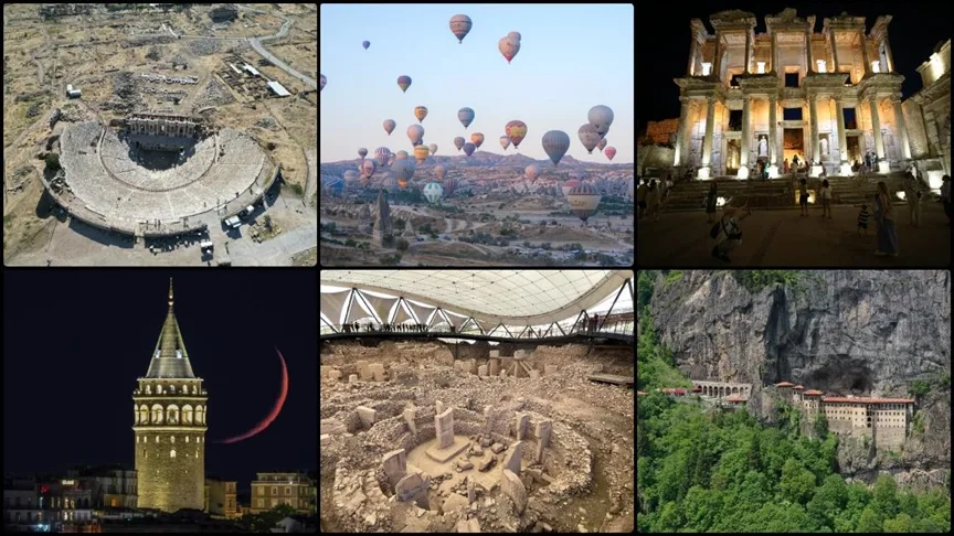Türkiye’deki müze ve ören yerleri 8 ayda 21,6 milyonu aşkın ziyaretçi ağırladı