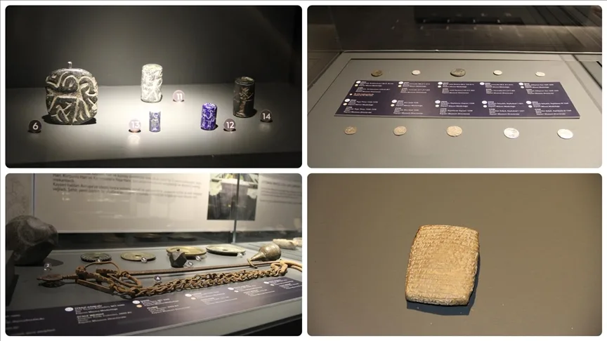 Cumhuriyet’in 102. yılına özel 102 tarihi eser Kayseri’de sergileniyor