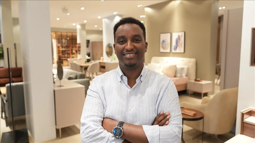 Türkiye mezunu Somalili Abdulkadir, ülkesinde Türk markasının en büyük distribütörü