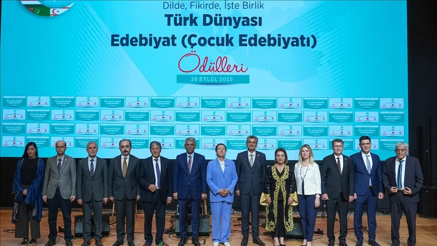 “Dilde, Fikirde, İşte Birlik Türk Dünyası Edebiyat Ödülleri” töreni düzenlendi