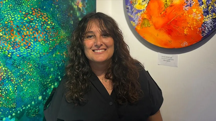 Ressam Pınar Tınç yeni sergisi “Yenilenme”yi anlattı