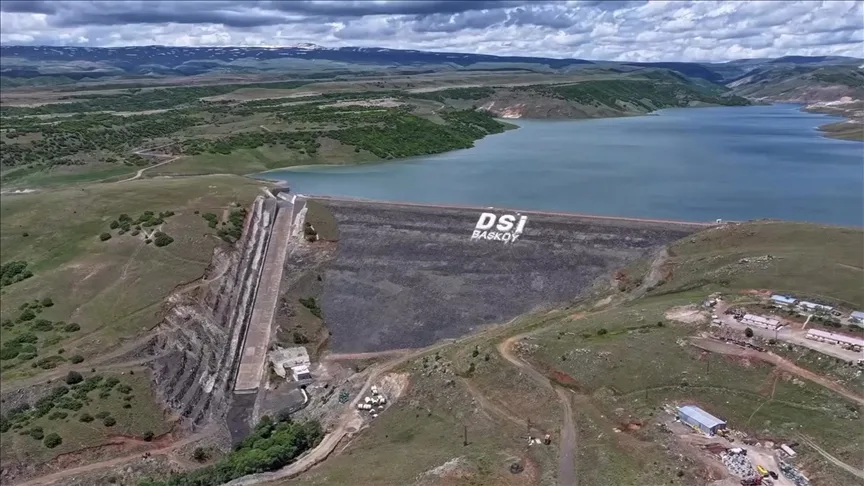 Erzurum’daki Hınıs Başköy Barajı’nın sulama şebekesi tamamlandı