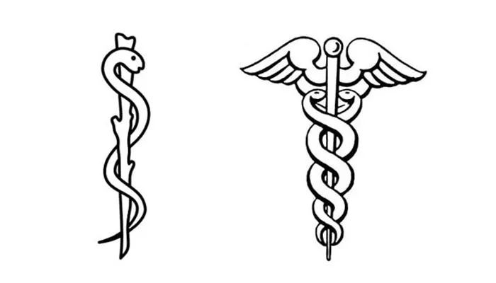 Dünya Tıp Sembolü Olan Yılanlı Amblem