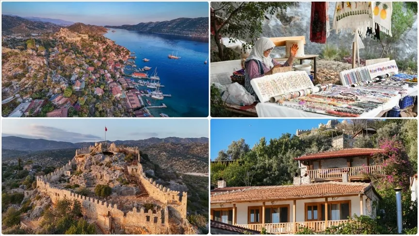 Kale Üçağız köyü “En İyi Turizm Köyü 2025” ödülüne layık görüldü