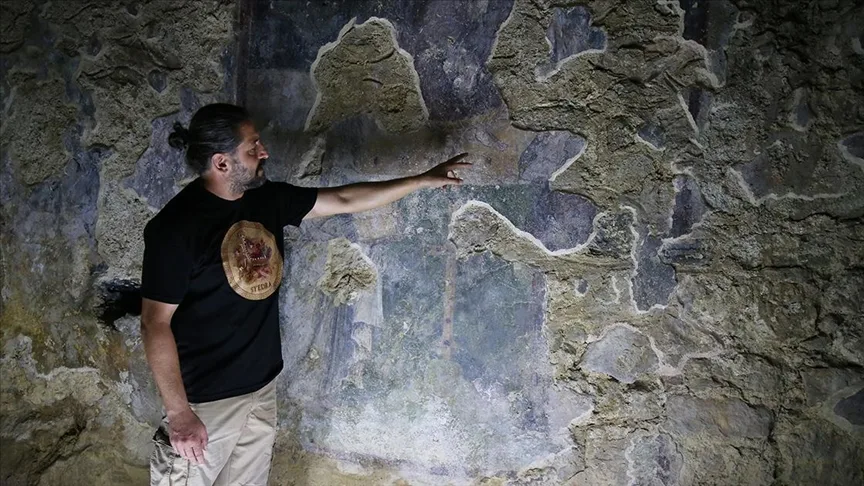 Alanya’da Aziz Pavlus freskinin bulunduğu mağara turizme kazandırılacak