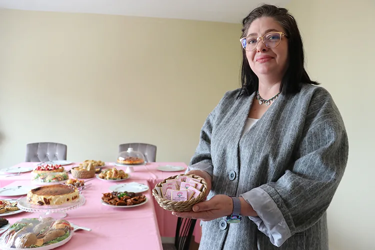 Bursa’da kooperatifleşen kadınlar doğal ürünlerden organik makarna ve erişte üretiyor