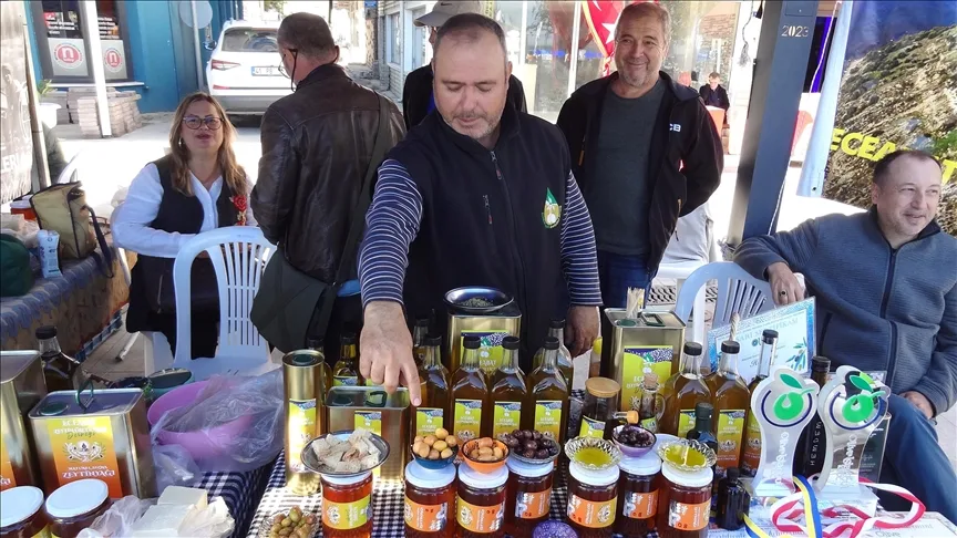 Çanakkale’de “Eceabat Zeytinyağı Festivali ve Zeytin Hasat Şenliği” düzenlendi