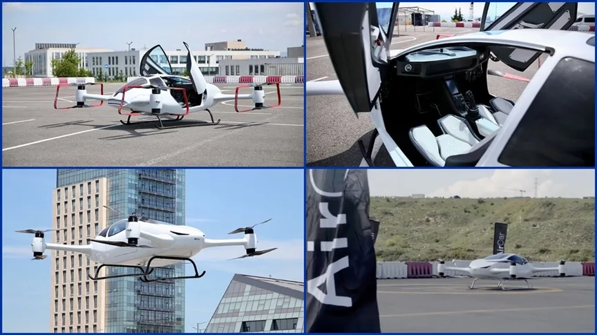 Yerli uçan araba AirCar ön siparişe açıldı