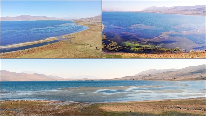 Doğa harikası Balık Gölü iklim değişikliği ve beşeri etkenle küçülüyor
