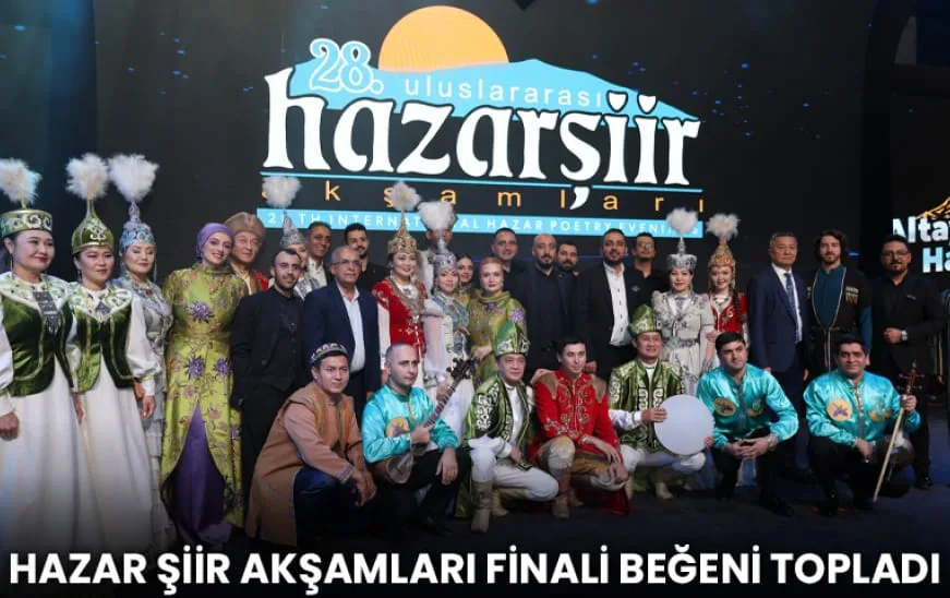 28. Uluslararası Hazar Şiir Akşamları Türk Dünyası’nın kültür köprüsünü güçlendirdi
