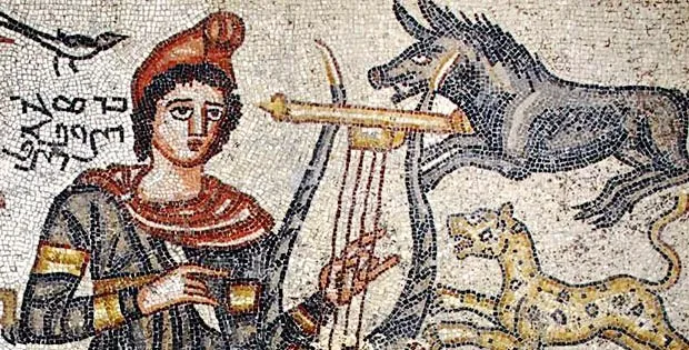 Şanlıurfa’da Sergilenen Orpheus Mozaiği