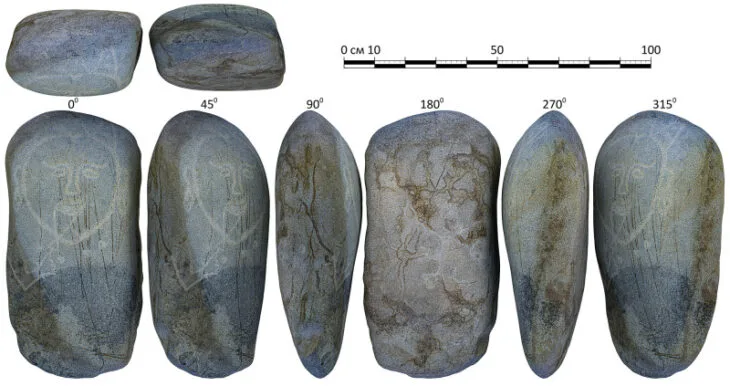 Kırgızistan’ın Çuy Vadisi’nde 1400 Yıllık Nadir Bir Kadın Heykelciği Bulundu