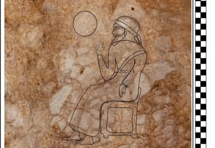 İran’da Yeni Keşfedilen 4.000 Yıllık Elam Kabartmasında Güneş ve Adalet Tanrısına Dua Eden Bir Kral Tasvir Ediliyor