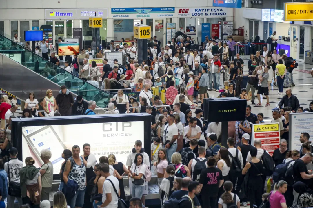 Antalya’da yabancı turist sayısı her geçen gün artıyor