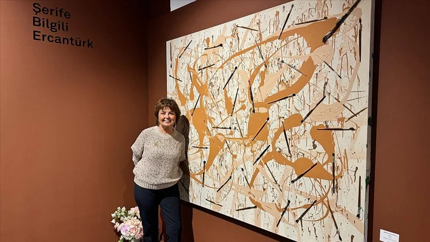 Sanatçı Şerife Bilgili Ercantürk, “Artweeks Istanbul”daki eserlerini anlattı