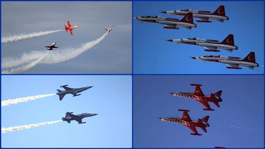 Türk Yıldızları, Bandırma semalarında gösteri uçuşu yaptı