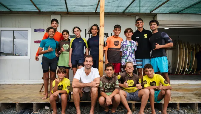 Milli sporcular ‘Hatay Sörf Merkezi’nde yetişiyor