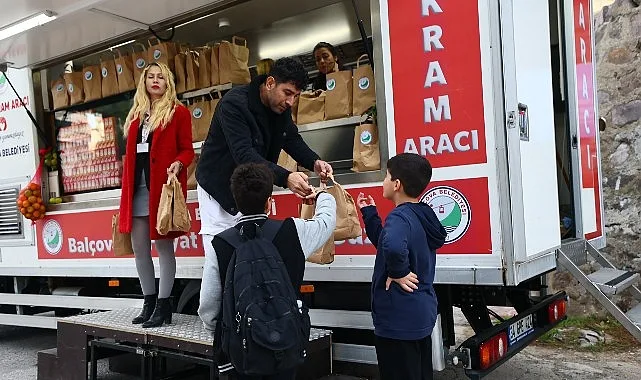 Balçova Belediyesi’nden Okullarda Beslenme Desteği