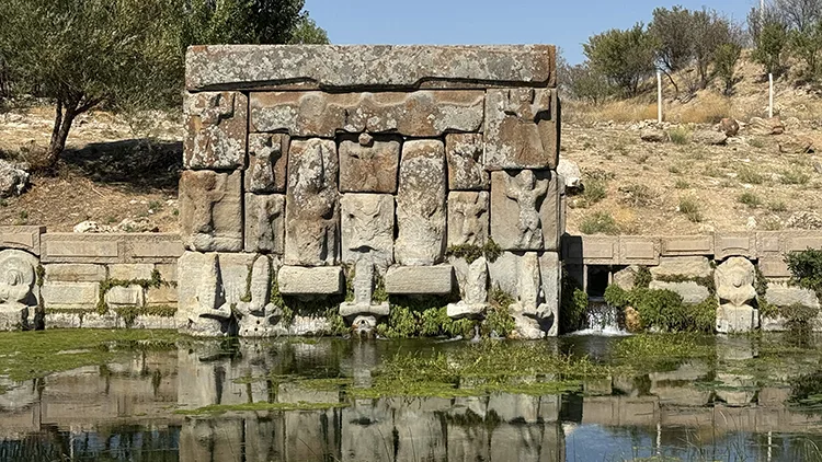 Hititlerin 3200 yıllık su anıtı kuraklıktan etkilenmedi