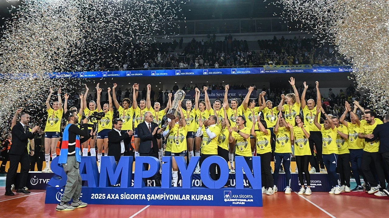 Fenerbahçe Medicana, Şampiyonlar Kupası’nda şampiyon oldu