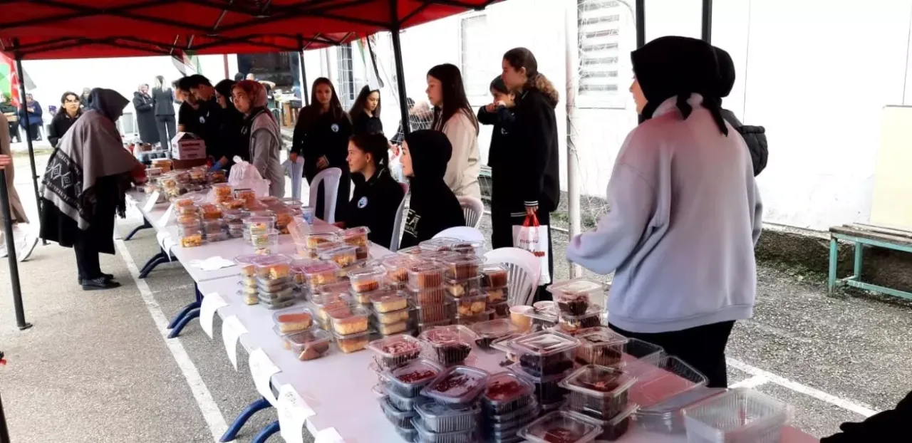 Mudurnu’dan Gazze’ye Destek Etkinliği