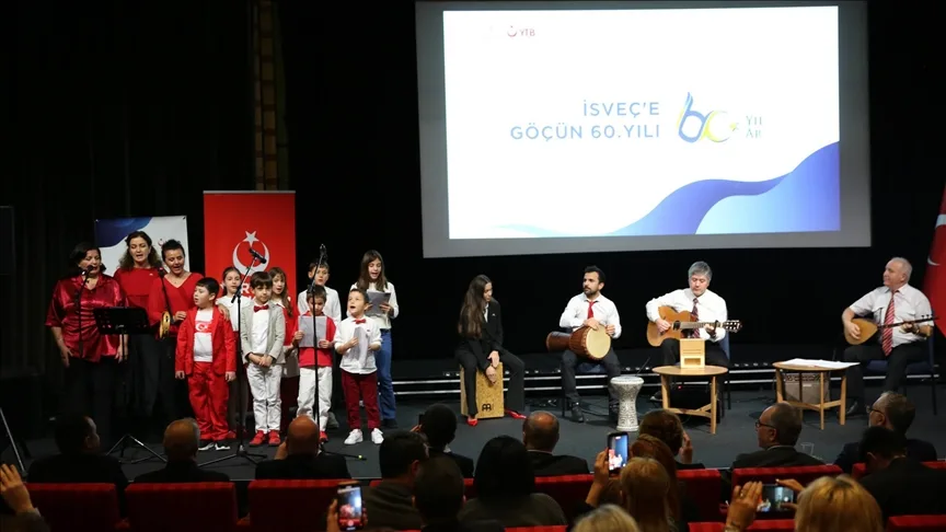 İsveç’te Türk diasporasının 60. yılı kutlandı