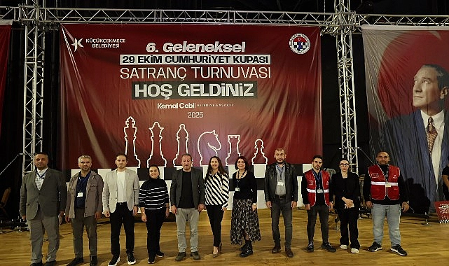 6. Geleneksel 29 Ekim Cumhuriyet Kupası Satranç Turnuvası Düzenlendi