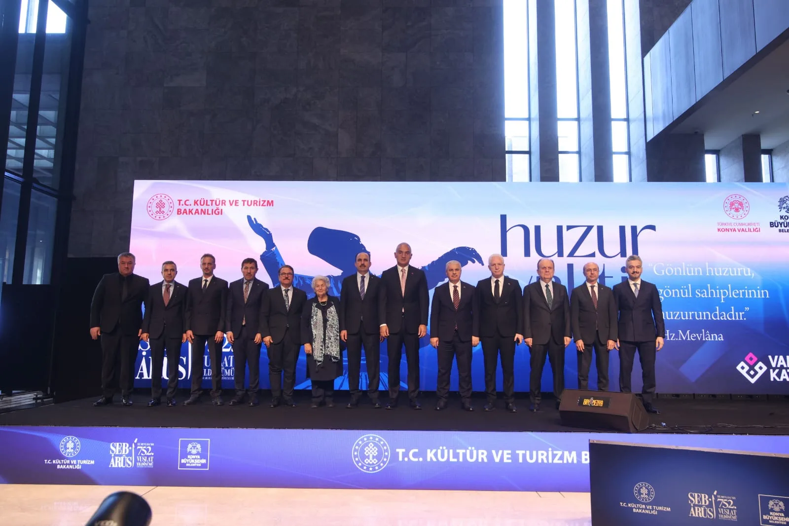 Mevlana’nın 752. Vuslat Yıl Dönümü Uluslararası Anma Törenlerinin Basın Tanıtım Programı Yapıldı