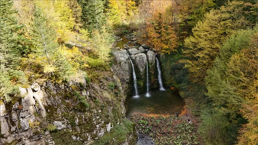Samsun’un saklı güzelliği “Üç Parmak Şelalesi” turizme kazandırılmak isteniyor