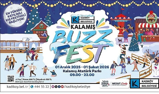 Kış Festivali “Buzzfest” Başlıyor