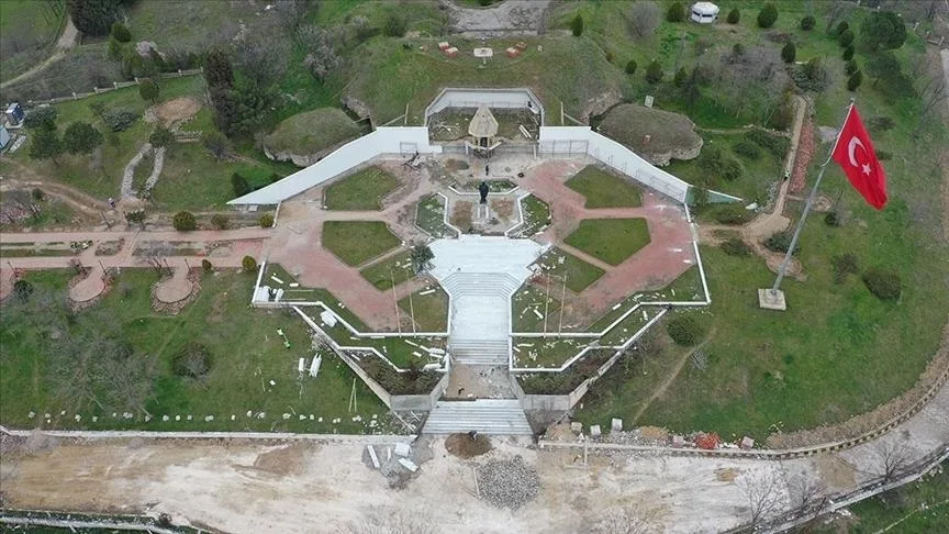 Edirne’deki tarihi Kıyık Tabya’da restorasyon çalışmaları başladı