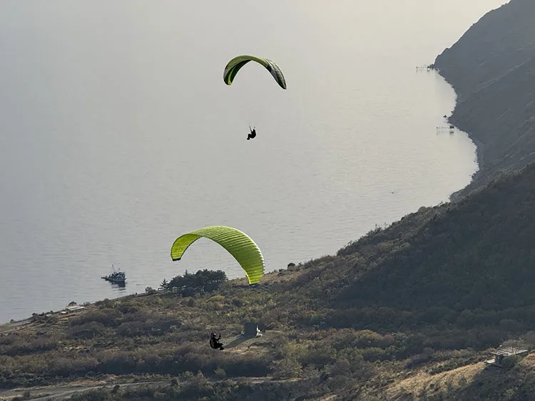 Uçmakdere adrenalin tutkunlarını ağırlıyor