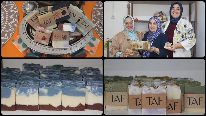 Yakın arkadaşların kurduğu kooperatif sabun üretimiyle 25 kadına istihdam sağladı