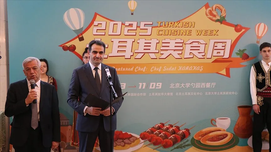 Çin’de Pekin Üniversitesinde Türk Mutfağı Haftası’nın açılışı yapıldı