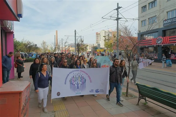 Eskişehir Polifonik Korolar Şenliği, müziği sokaklara taşıdı