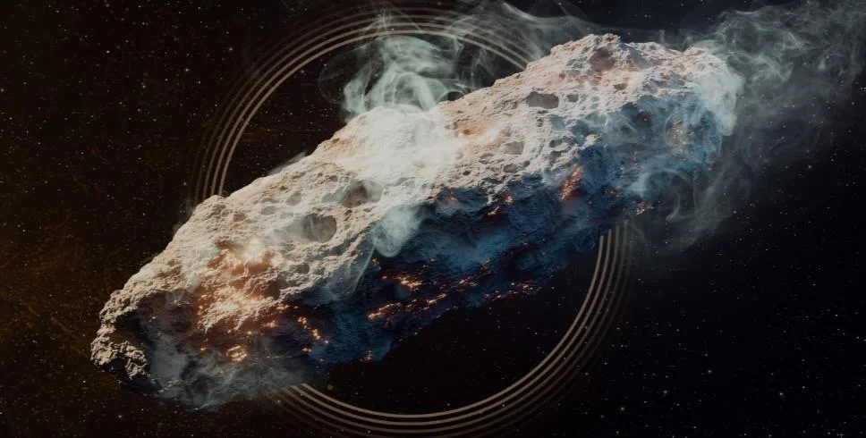 Gizemli yıldızlararası nesne beklenmedik bir şekilde parlamaya başladı