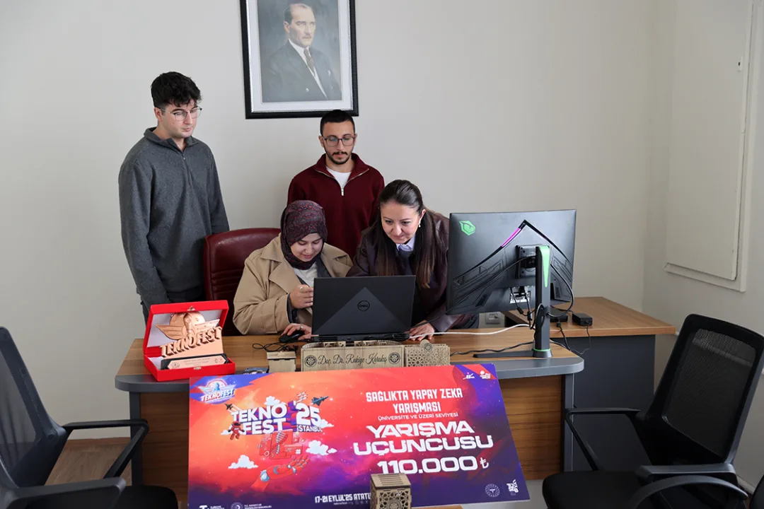 Yapay zekayla inmeyi erken teşhis etmeyi hedefleyen proje TEKNOFEST’te üçüncü oldu