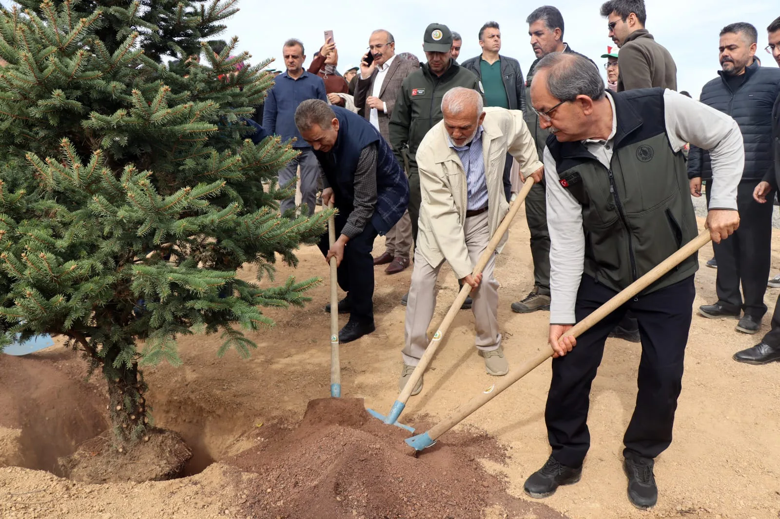 Şehidimiz Muharrem Can İçin Hatıra Ormanı Tesis Edildi
