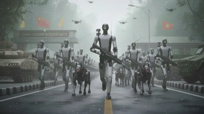 Şok gelişme: Çin’in ‘Ölümsüz Askerleri’ göreve hazır! Sınırda robot ordusu alarmı!