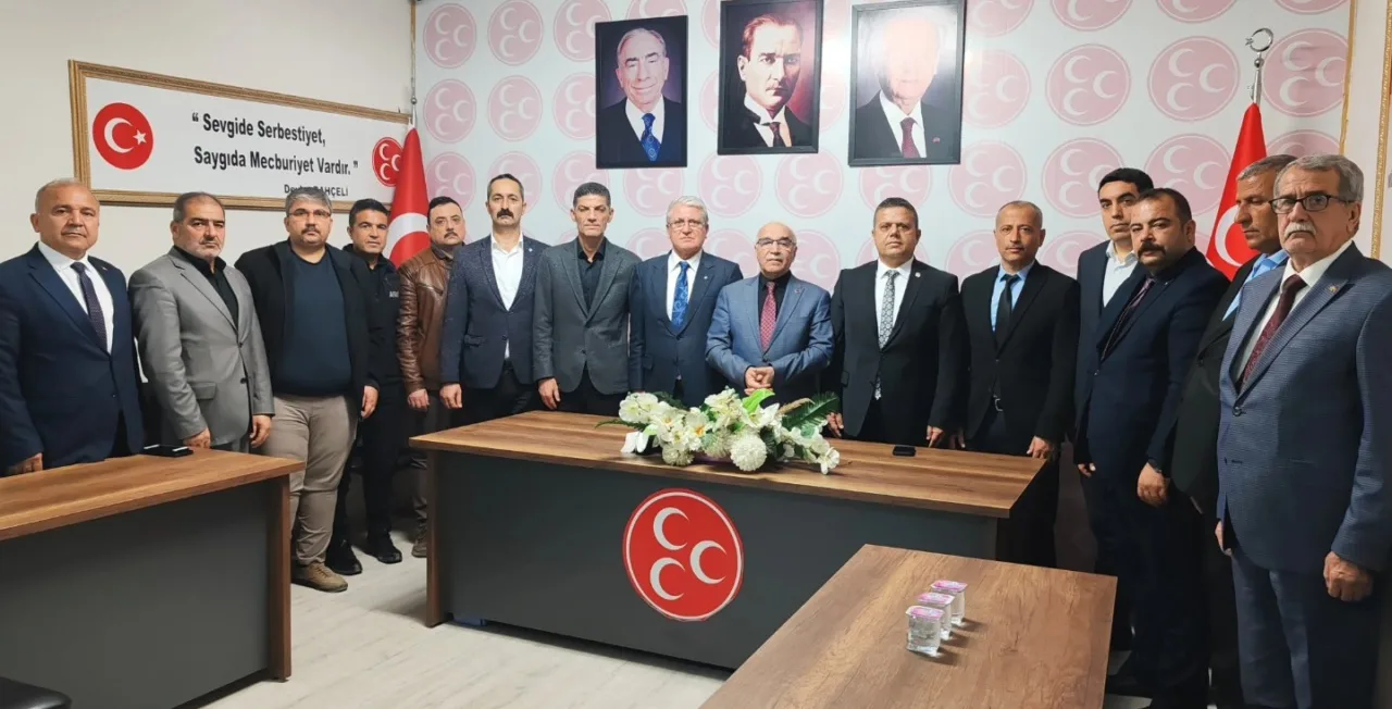 Kamu-Sen Osmaniye İl Temsilciliğinden MHP Ziyareti