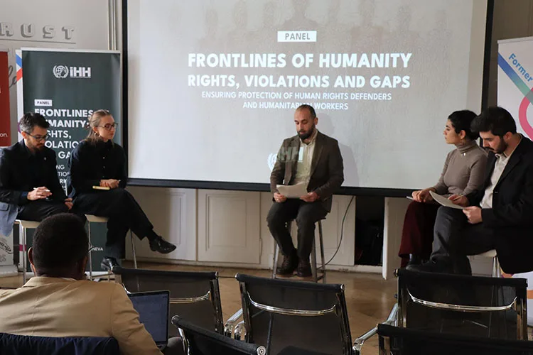 İHH, Cenevre’de Dünya İnsan Hakları Günü dolayısıyla programlar düzenledi