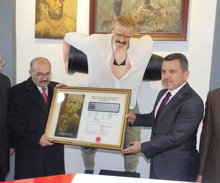 Çanakkale kahramanlarından Seyit Onbaşı’nın askerlik şubesindeki fotoğrafı ortaya çıktı