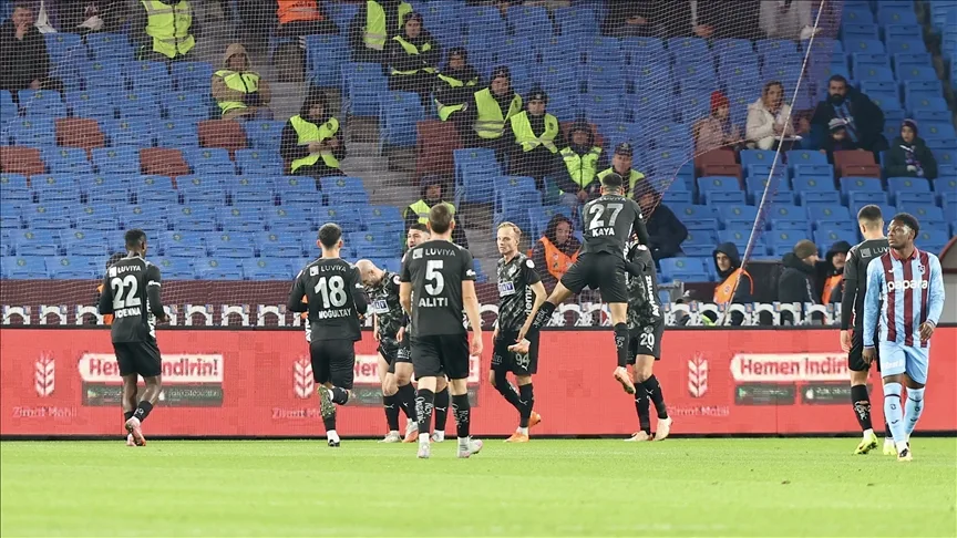 Corendon Alanyaspor, kupada Trabzonspor’u deplasmanda mağlup etti