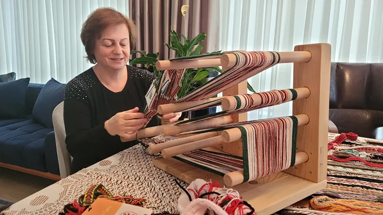 Geleneksel Türk dokuma sanatı çarpanayı yeni nesillere aktarmayı hedefliyor